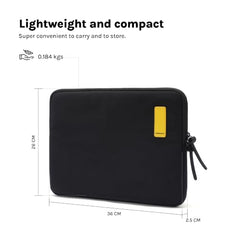 Mokobara The Em Laptop Sleeve Compatible with 14 & 15.6" inch Laptop, MacBook & Notebook | Padded Laptop Compartment with Luggage Sleeve (14 Inch, We Meet Again Sunray (Limited Edition))
