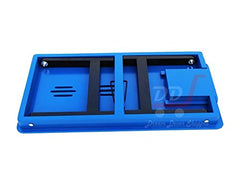 DDS Dream Decor Shoppee Wood Portable Laptop Table Adjustable Height With 1 Drawer (Blue)