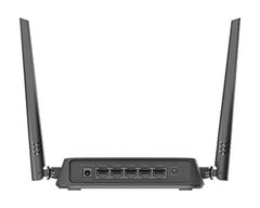 D-Link DIR-615 Wi-fi Ethernet-N300 Single_band 300Mbps Router, Mobile App Support, Router | AP | Repeater | Client Modes(Black)