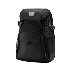 HARISSONS RHINO Laptop Backpack | 30L | Fits 15.6” Laptop | 420D PU-Coated Polyester & Vegan Leather | Office, Commute & Travel | Laptop Protection, Trolley Sleeve, Organizer (Grey)