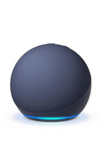 Amazon Echo Dot (5th Gen), smart speaker with Alexa+, vibrant sound, motion detection, temperature sensor, bluetooth, Blue