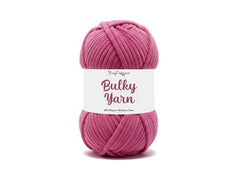 Craft Affair | Bulky Yarn/Blanket Yarn (8mm, 50 Meter, 100 Gram) | Chenille Yarn | for Craft Project: Blood Red
