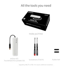 Transcend 960GB Internal SSD for MacBook, JetDrive 825, Thunderbolt 10 Gb/s, AHCI PCIe Gen3 x2, 5 Yrs. Warranty