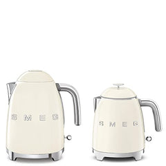 Smeg 0.8L Electric Kettle 1400W, Original Italian Brand, Patented Smeg Red Color, Highest Food Grade Stainless Steel Full Body, Soft Lid Opening System, Luxury 50's Style KLF05RDEU