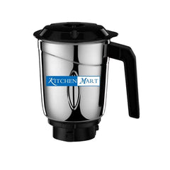 Kitchen Mart Replacement Chutney Jar Compatible With Preethi Galaxy/Crystal/Spice Mixer Grinder (Chutney Jar - 400 Ml)
