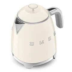 Smeg 0.8L Electric Kettle 1400W, Original Italian Brand, Patented Smeg Red Color, Highest Food Grade Stainless Steel Full Body, Soft Lid Opening System, Luxury 50's Style KLF05RDEU