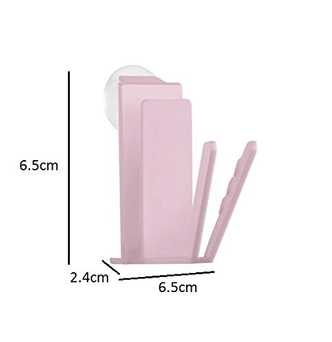 SYGA Set of 2 Wall Mounted Washing Cup Toothbrush Holder(Pink)