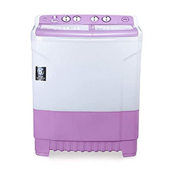 Godrej 8Kg 5 Star with 5 Years Comprehensive Warrnaty, Wash Upto 8 King Size Bedsheets, 370W PowerMax Motor, Magic Lint Fliter, Semi Automatic Washing Machine(WSEDGE CLS 80 5.0 EN2 MCSGR,Crystal Grey)