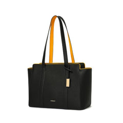 MOKOBARA Sunflower Tote 18L Laptop Bag 14 Inch Office Travel Handbag Beige | Stylish Purse College Girls Ladies Shoulder Bag Latest Waterproof Vegan Leather Tech Sleeve Luggage Strap Organizer Pocket