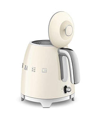 Smeg 0.8L Electric Kettle 1400W, Original Italian Brand, Patented Smeg Red Color, Highest Food Grade Stainless Steel Full Body, Soft Lid Opening System, Luxury 50's Style KLF05RDEU