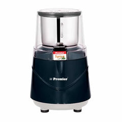 Premier Spice Grinder | 350W Wet & Dry Multifunction Food Grinder | Stainless Steel Herbs, Spices, Nuts, and Coffee Grinder for Home & Office with Detachable Jar