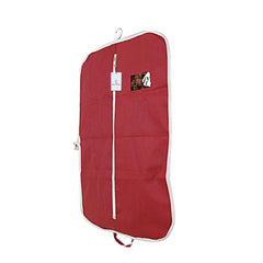 Kuber Industries Pack of 9 Coat Cover | Suit Covers with Zip for Men | Foldable Blazer Bags | Dustproof Storage Bag for Clothes | Grey