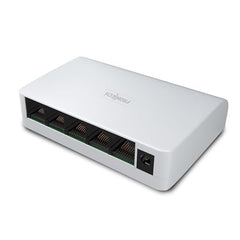 FRONTECH 8 Port Gigabit Ethernet Switch | 10/100/1000Mbps | Plug & Play LAN Hub for Router, Computer, Gaming Console, Printer & IP Camera | Wall Mountable | Hi-Speed Network Switch (NC-0052)
