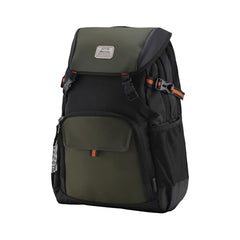 HARISSONS RHINO Laptop Backpack | 30L | Fits 15.6” Laptop | 420D PU-Coated Polyester & Vegan Leather | Office, Commute & Travel | Laptop Protection, Trolley Sleeve, Organizer (Grey)