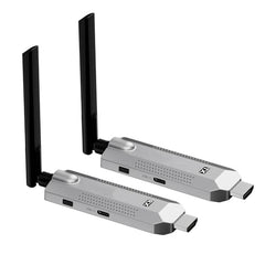 Tobo Wireless HDMI Transmitter and Receiver 100M/328FT: Portable Plug and Play 5G 1080P@60Hz HDMI Extender Kit for Streaming Video and Audio to Monitor for Laptop PC TV Box Projector TD-1451WA