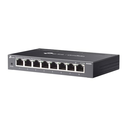 0mada 8 Port Gigabit Network Switch Metal Case