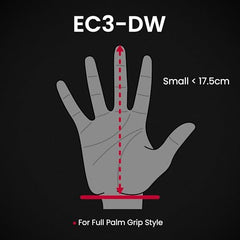BenQ Zowie EC3-DW Wireless Ergonomic Gaming Mouse for Esports (Small)| 59g Lightweight| 4000Hz Polling Rate with Enhanced Receiver|Driverless Plug & Play - 7 Buttons|PAW 3950 Sensor|Extra Skates