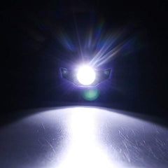 Syga Waterproof 3W LED Head lamp White Headlight Camping Fishing Hiking Hunting Riding Head Light Flashlight Indicator (Yellow)