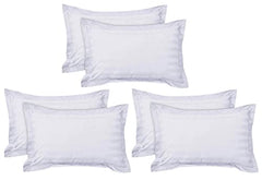 Kuber Industries 2 Pcs Cotton 16x16 Inch Chair Cushion for Sitting | Chairs Cushion For Home, Office, Dining Chair, Car, Meditation | Back Rest Support Chair Cushion with Ties | Plain - Cream