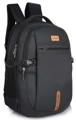 Half Moon Nexus 45L Laptop Bags for Men Office Use | Business Backpack Bags for Women | School Bag for Boys | 15.6" Laptop Bags for Women Office use | Office Bag for Man | Travel Bag for Man (Black)