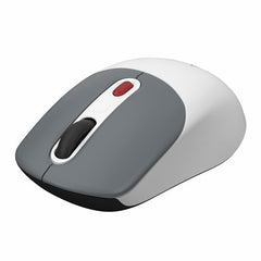 Arctic Fox ProMaxe Wireless Mouse | 2400 DPI |2.4 GHz with USB Nano Receiver | High Precision Optical Tracking| for PC/Mac/Laptop - Cool Gray