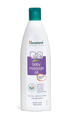 Himalaya Baby Massage Oil 200ml | All-round growth | Strong Bones & Muscles | Ashwagandha, Country Mallow & Aloe Vera | No.1 Dr. Recommended Brand| Vitamin E | 99% NOI | Mineral oil free