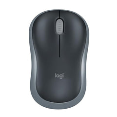 Logitech M186 Wireless Mouse, 2.4GHz with USB Mini Receiver, 3 Years Battery Life, 1000 DPI Optical Tracking, Ambidextrous, Compatible with PC, Mac, Laptop