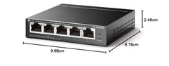 TP-Link TL-SG1210MP, 8 Port Gigabit PoE Switch, 8 PoE+ Ports @123W, w/ 2 Uplink Gigabit Ports + 1 Combo SFP Slot, Plug & Play, Extend, Priority & Isolation Mode,