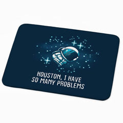 ESSENSI Mouse Pad for Laptop & Desktop | 9x7 Inch Anti-Fray Stitched Edges | Non-Slip Rubber Base | Desk Setup Accessory for Students, Gamers & Professionals (Big Things)