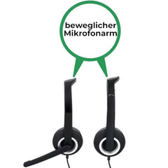 Hama Fun C USB-C Wired On-Ear Headphones with Microphone | 40mm Drivers, In-Line Remote, Adjustable Headband, Stereo Sound for Smartphones, Calls & Music, Black 5 Years Warranty