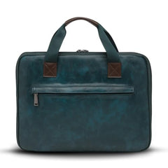 VISMIINTREND Laptop Leather Bag for Man | Coffee Brown