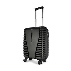 Aristocrat Airpro Set of 3 (Cabin+Medium+Large) Trolley Bags, Jet Black