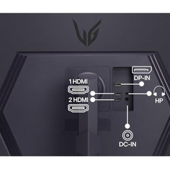 LG 27G610A 68.4 cm (27 Inch) Ultragear QHD (2560x1440) IPS Gaming Monitor, 1ms (GtG), 200Hz, sRGB 99%(Typ.), Anti-Glare, HDR10, AMD FreeSync™, DP, HDMI X 2, Tilt/Swivel/Height/Pivot Adjustable(Black)