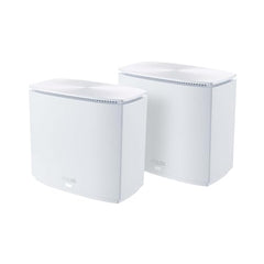 ASUS ZenWiFi AX Hybrid(XC5) AX3000 + MoCA 2.5 Mesh WiFi 6 System (2pk) - Whole Home Coverage up to 3,500 Sq.Ft. & 4+ Rooms for Thick Walls, AiMesh, Lifetime Security, Easy Setup