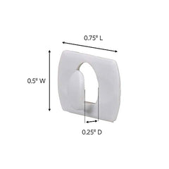 Command Decorating & organizing Pack of 20 clips/hooks and 24 mini strips, Damage Free walls, Clear,Plastic
