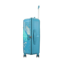 Kamiliant by American Tourister ATHER | Printed Trolley Bag Set of 3 (55+68+79 cms) for Travel|Hard Case Polypropylene (PP) Suitcase|360° 8-Wheel Spinner Luggage Trolley|Combination Lock | Black