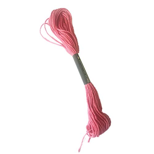 SYGA 100 Color Stitch line Polyester Cotton Embroidery Thread Rainbow Color Hand Embroidery Woven Rope Wiring