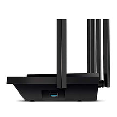 TP-Link Archer AX23 AX1800 Dual-Band Wi-Fi 6 Router (1800 Mbps Speed Gigabit Wireless | Beamforming OFDMA | Next-Gen Platform Dual-Core CPU | One Mesh Easy Setup) Black