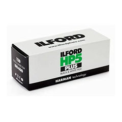 Ilford Photo 1629017 HP-5 Plus 400 Fast Black and White Professional Film, ISO 400, 120 Size (Brown)