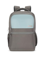 Lavie Sport 45cm Pioneer 24 Litres Laptop Backpack with Trolley Sleeve For Men & Women|Vegan Leather|Office Travel Backpack|Front organizer|Bottle Holder|Fits upto 14" Laptop