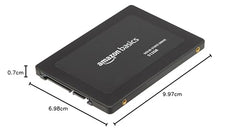 amazon basics 2.5 inch SATA Internal SSD 256 GB | Speed up to 550 MBps | Shock Resistant | Energy Efficient | High-Speed Performance