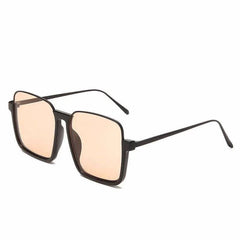 SYGA Retro Big Frame Net Red Glasses Ins Small Red Book Round Face Men's And Women's Sunglasses