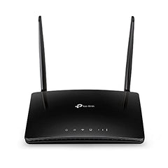 TP-Link TL-MR100 300Mbps 2.4GHz Wireless N 4G LTE, Wi-Fi N300, Plug and Play, Parental Controls, Guest Network, with Nano SIM Card Slot, WiFi Router, Black
