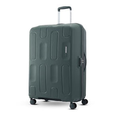 American Tourister 3PC PP Ivy 2.0-8 Wheel, Set (Small + Medium + Large) Hard Suitcase for Travel/Trolley Bag with Combination Lock & Smooth Sliding Double Wheel - Forest Green, 55 Cm, 68 Cm, 79 Cm