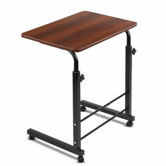 Multipurpose Movable and Foldable Wooden Study Table with Adjustable Height Metal Study Table/Laptop Table for Student and Adults DIY (Do - it -Yourself) (Blue)