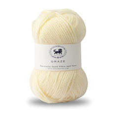 Nestnhaven Acrowools Graze Hand Knitting and Crochet Yarn. Pack of 1 Ball - 100gms. Shade no - NNHG001 (Berry Purple)