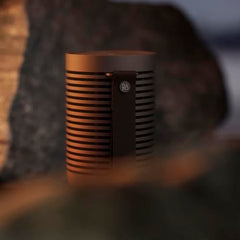 Bang & Olufsen Beosound Explore - Wireless Outdoor Bluetooth Speaker, IP 67 Dustproof and Waterproof, BornFire Orange