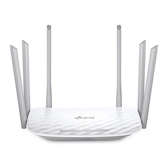 TP-Link Archer C50 AC1200 Dual Band Wireless Cable Router, Wi-Fi Speed Up to 867 Mbps/5 GHz + 300 Mbps/2.4 GHz, Supports Parental Control, Guest Wi-Fi, VPN (Black)