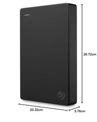 Seagate Portable 4TB External HDD – USB 3.0 for PC Laptop and Mac (STGX4000400)