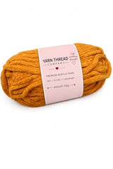 yarn thread company Wool, Plush & Cuddly, Chenille Yarn Supersoft Hand Knitting Wool Ball, (1 Ball/100 Gram Each) Ball Suitable for Craft, Babywear, Baby Blankets, (Parrot Green)